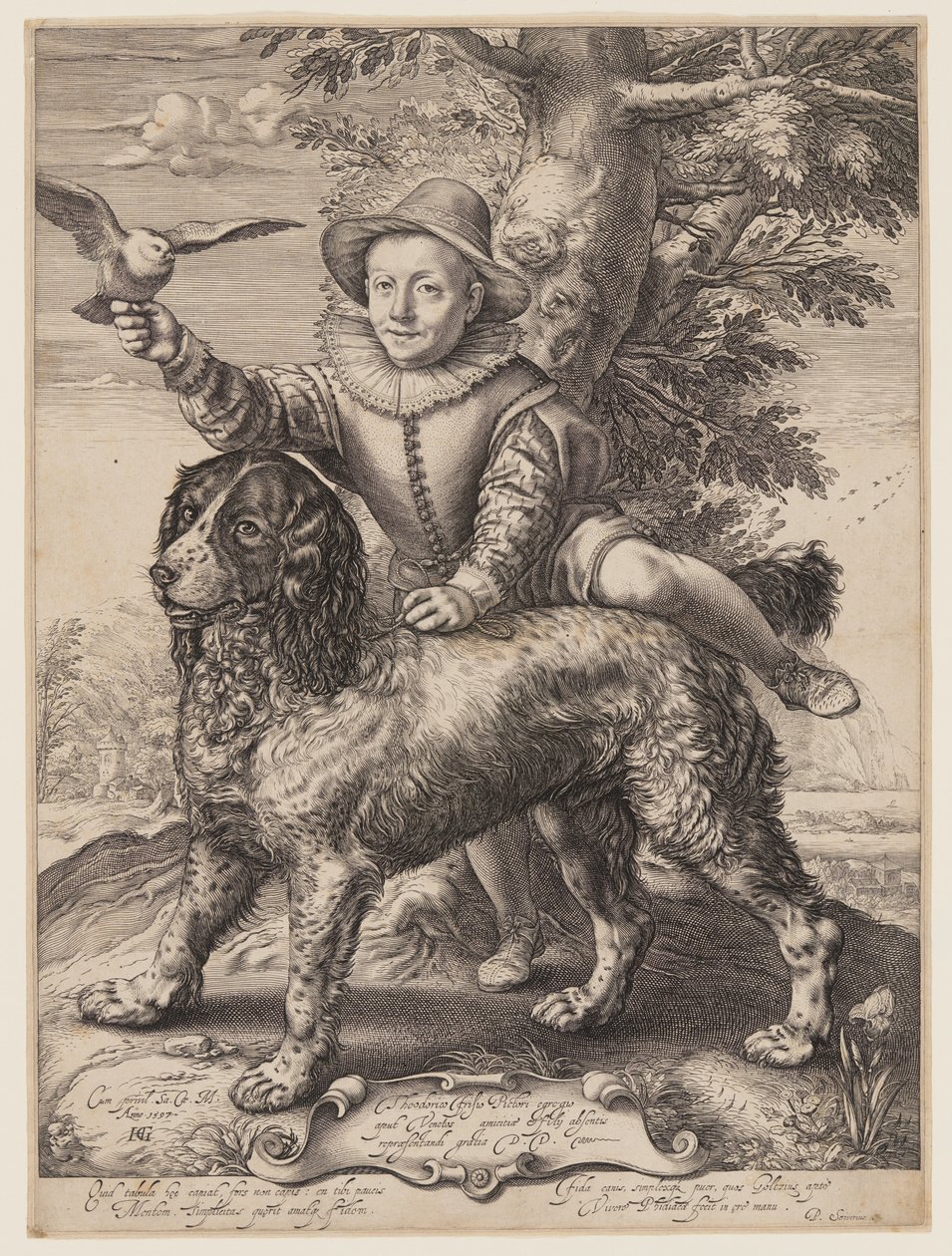 Frederik de Vriesin muotokuva tekijältä Hendrick Goltzius