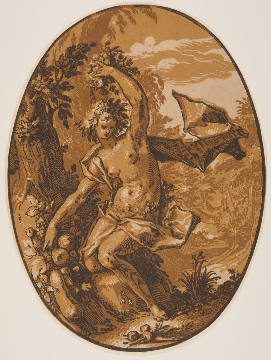 Proserpine, alkaen Jumaluudet tekijältä Hendrick Goltzius