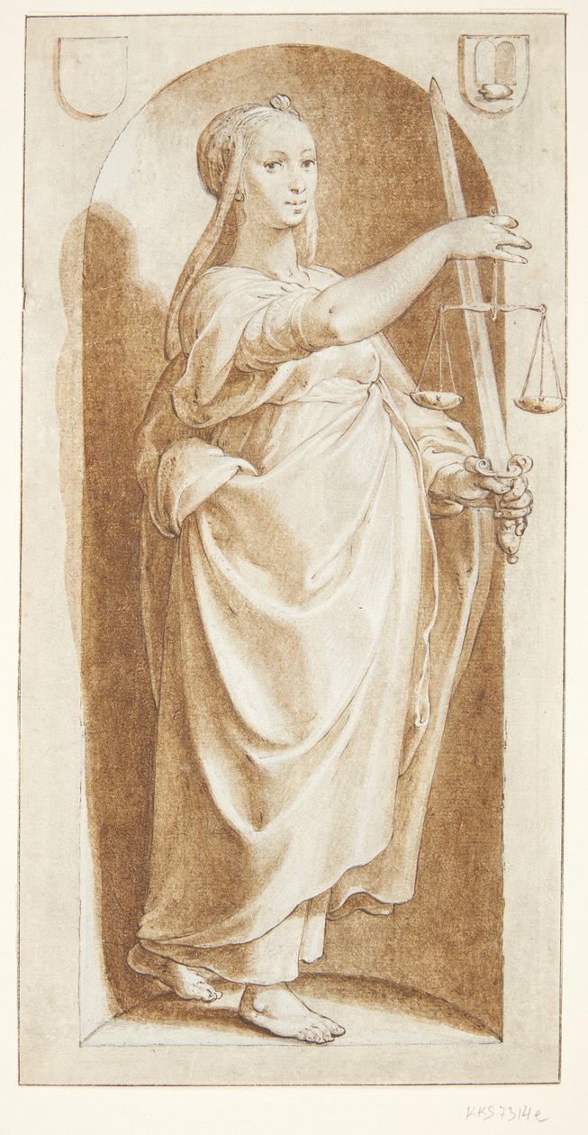 Oikeudenmukaisuus tekijältä Hendrick Goltzius