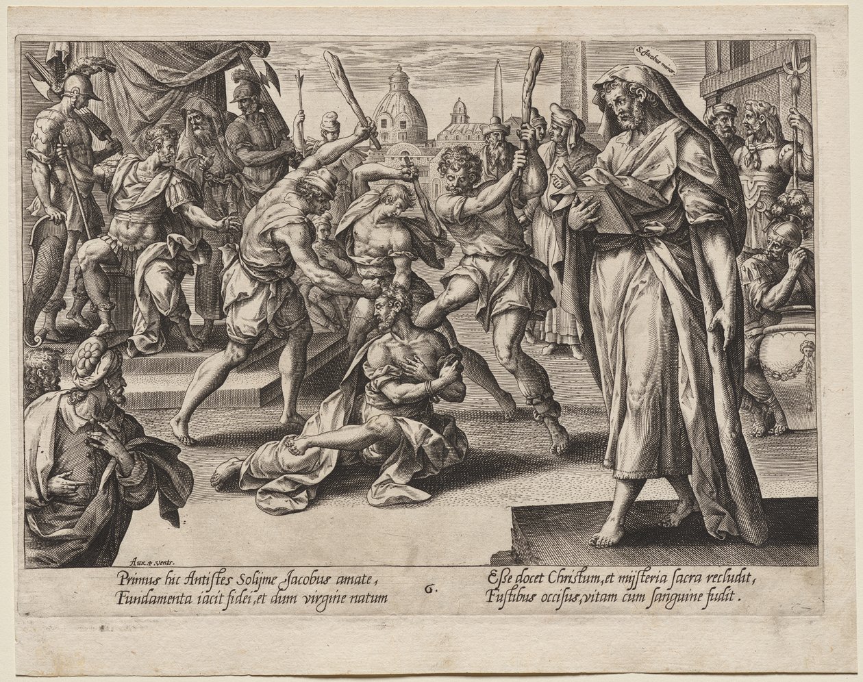 St. James the Less tekijältä Hendrick Goltzius