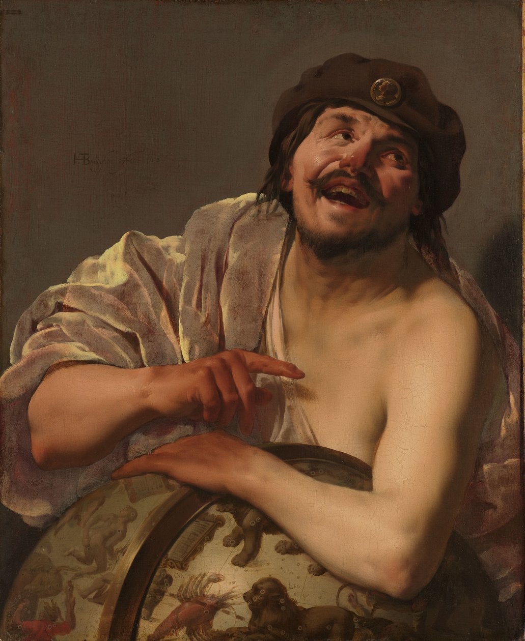 Demokritos tekijältä Hendrick ter Brugghen