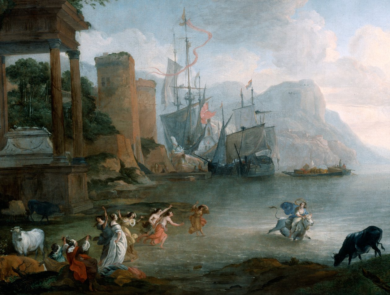 Europan sieppaus, 1600-luku. tekijältä Hendrick van Minderhout