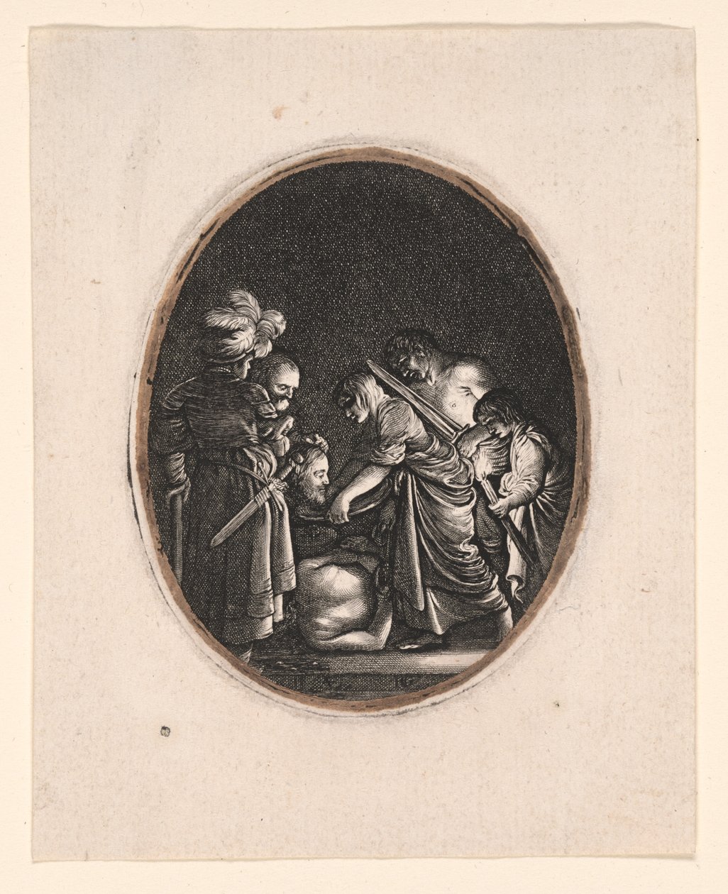 Johannes Kastajan mestaaminen tekijältä Hendrick von Goudt