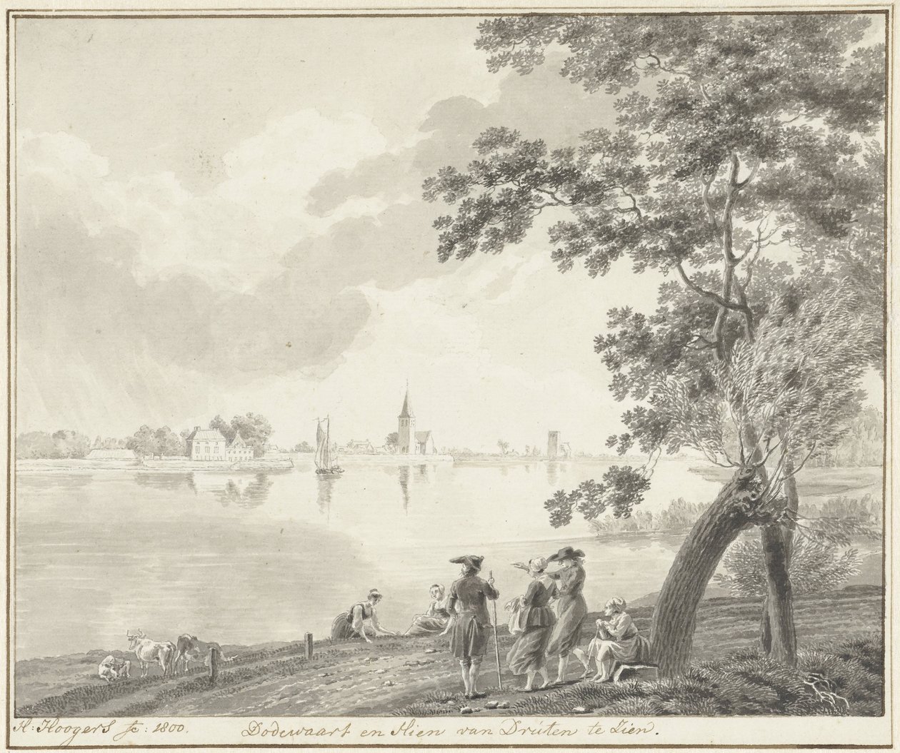 Huis de Snor (1800) tekijältä Hendrik Hoogers