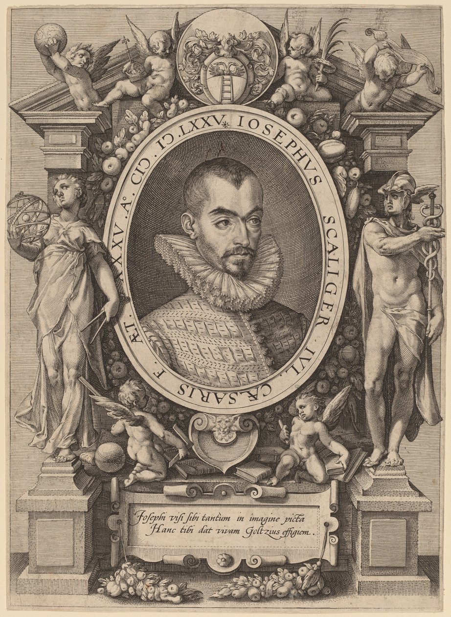 Josephus Justus Scaliger tekijältä Hendrik Goltzius