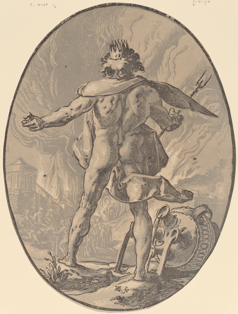Plutofinès tekijältä Hendrik Goltzius