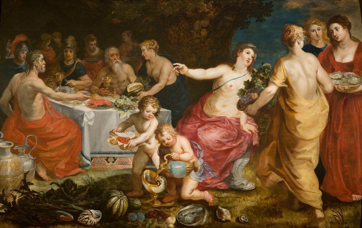 Achelouksen juhla, 1610-1615. tekijältä Hendrik I Balen van