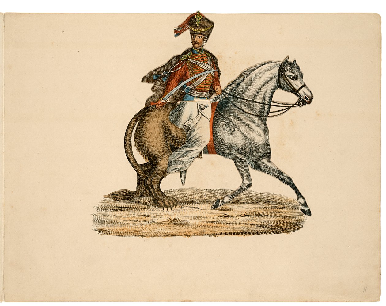een beweegbaar prenteboek met rijmen (1856) tekijältä Hendrik Scheeve