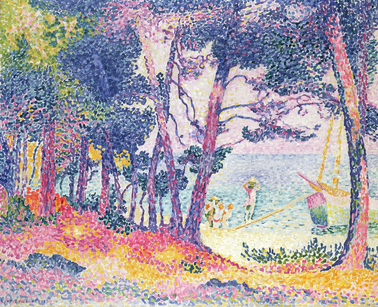 Pine Grove, 1906 tekijältä Henri Edmond Cross