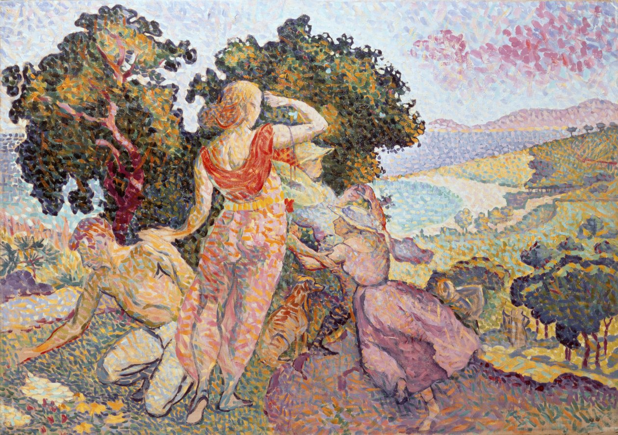 The Excursionists, 1894 tekijältä Henri Edmond Cross