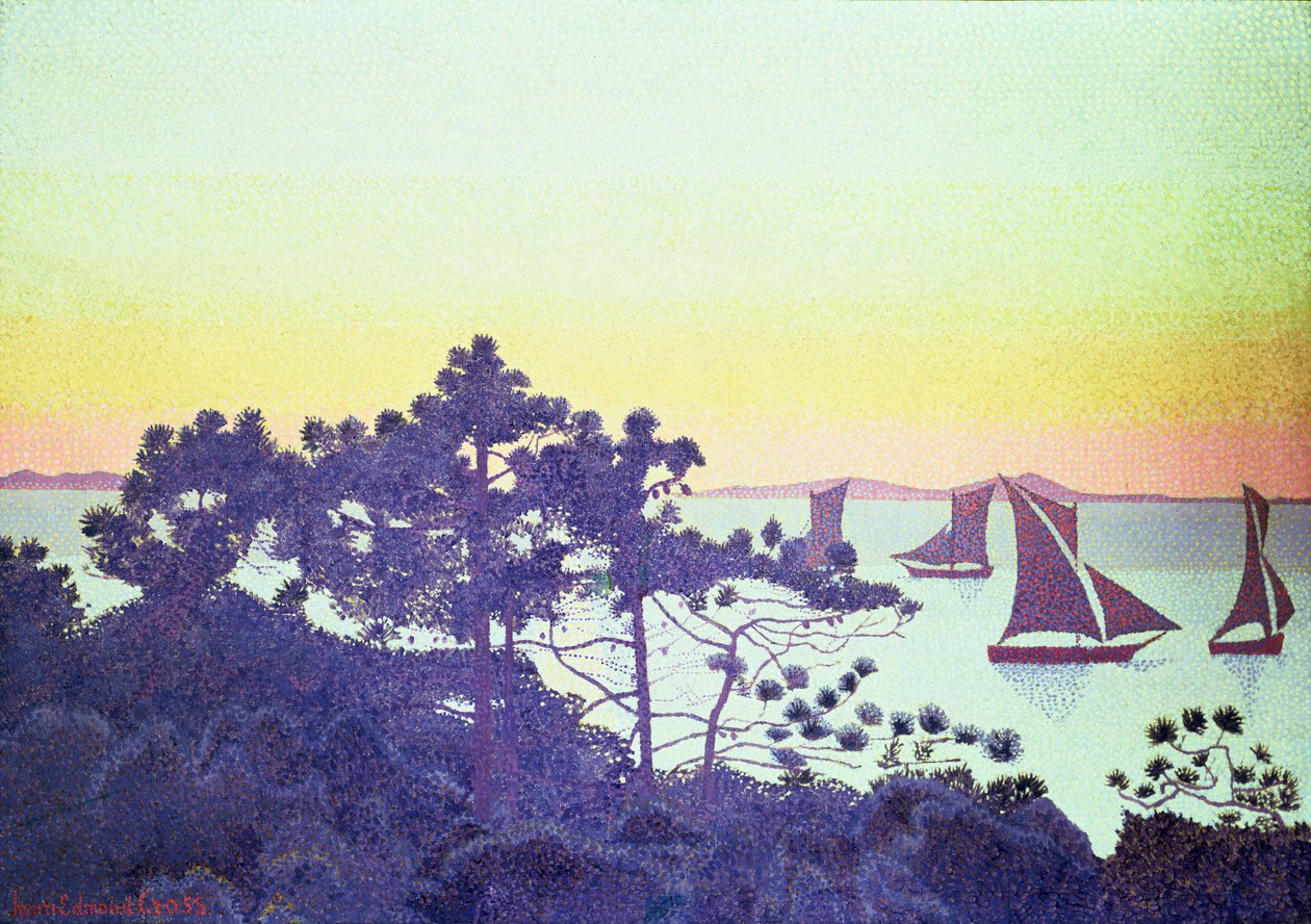 Pointe de la Galere, 1891-92 tekijältä Henri Edmond Cross