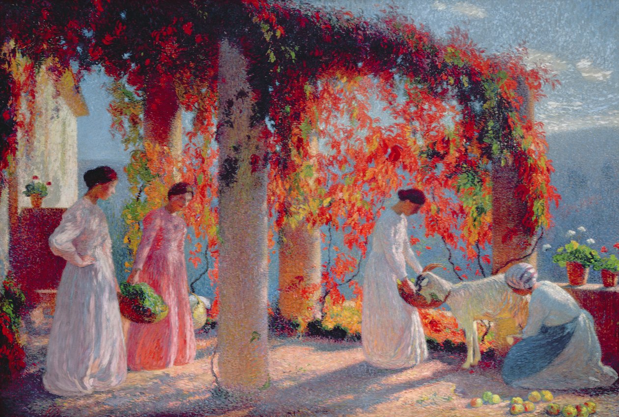 Pergola Marquayrolissa tekijältä Henri Martin