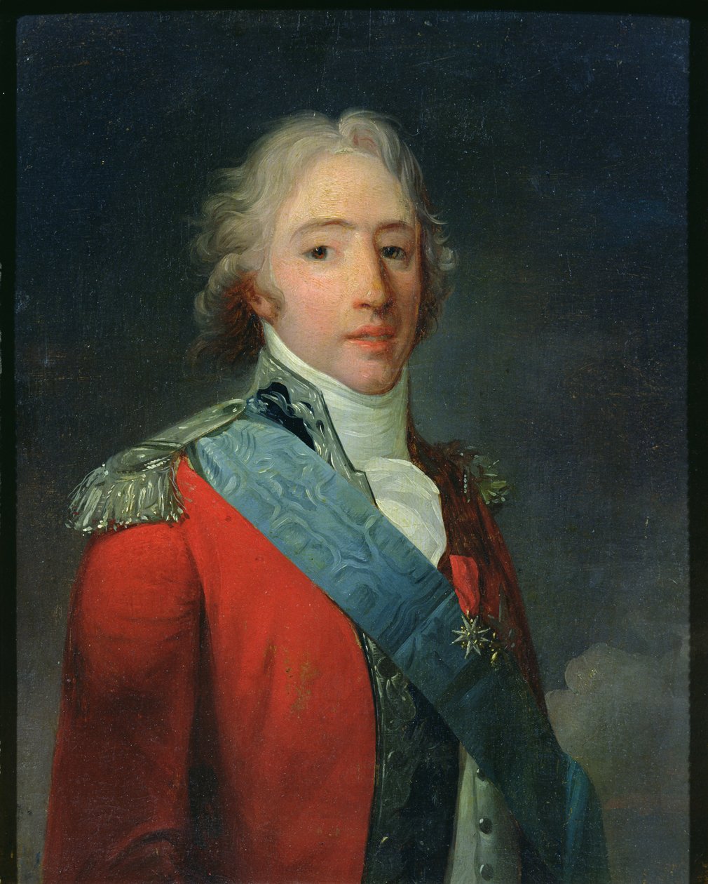 Kaarle Ranskan (1757-1836), Artoisin kreivin, tulevan Ranskan ja Navarran kuninkaan Kaarle X:n muotokuva tekijältä Henri Pierre Danloux