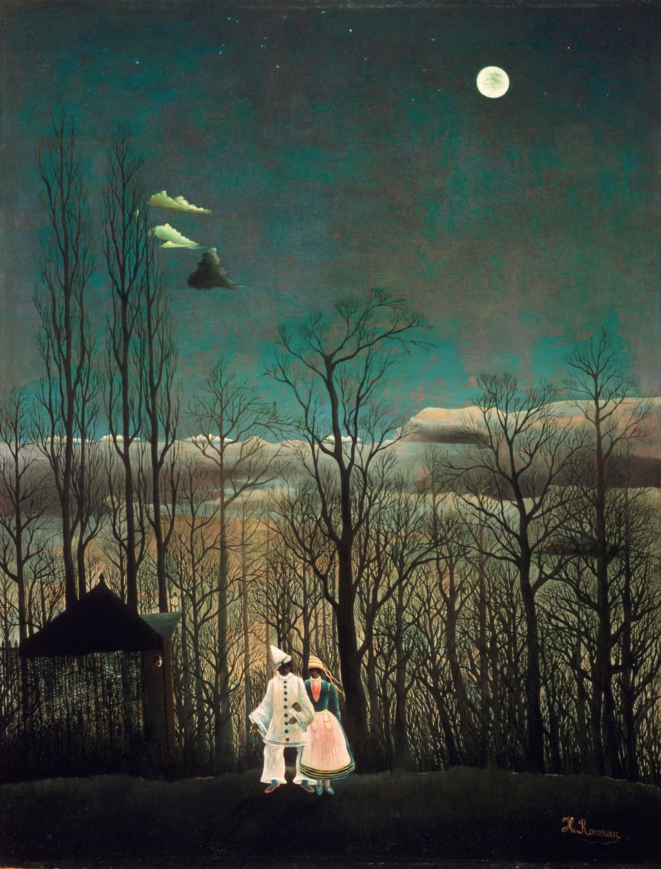 Karnevaali -ilta tekijältä Henri Rousseau