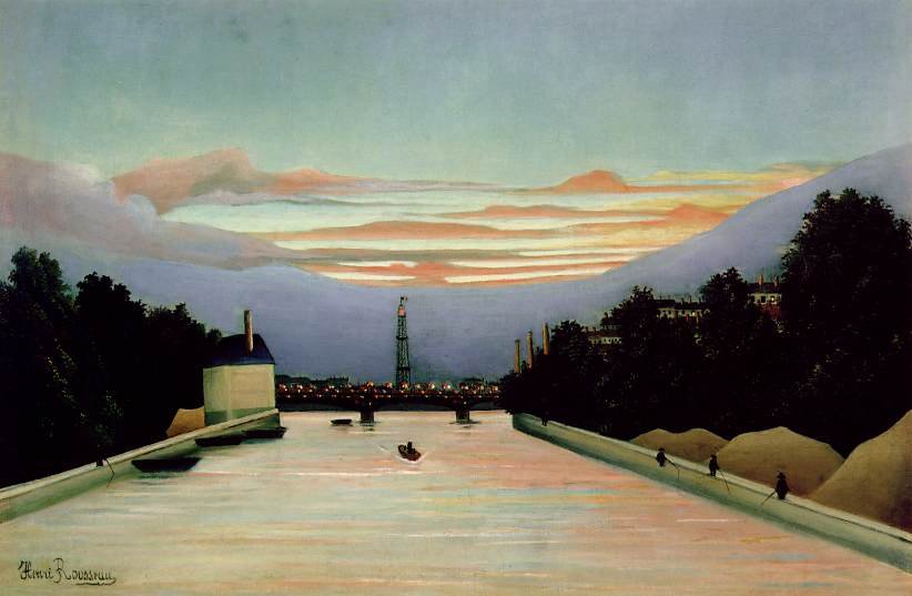 Eiffel-torni tekijältä Henri Rousseau