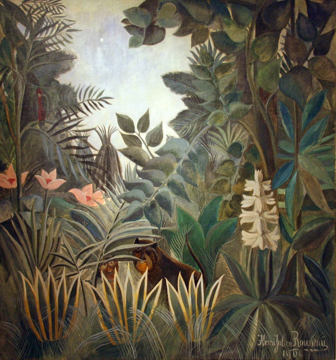 Päiväntasaajan viidakko tekijältä Henri Rousseau