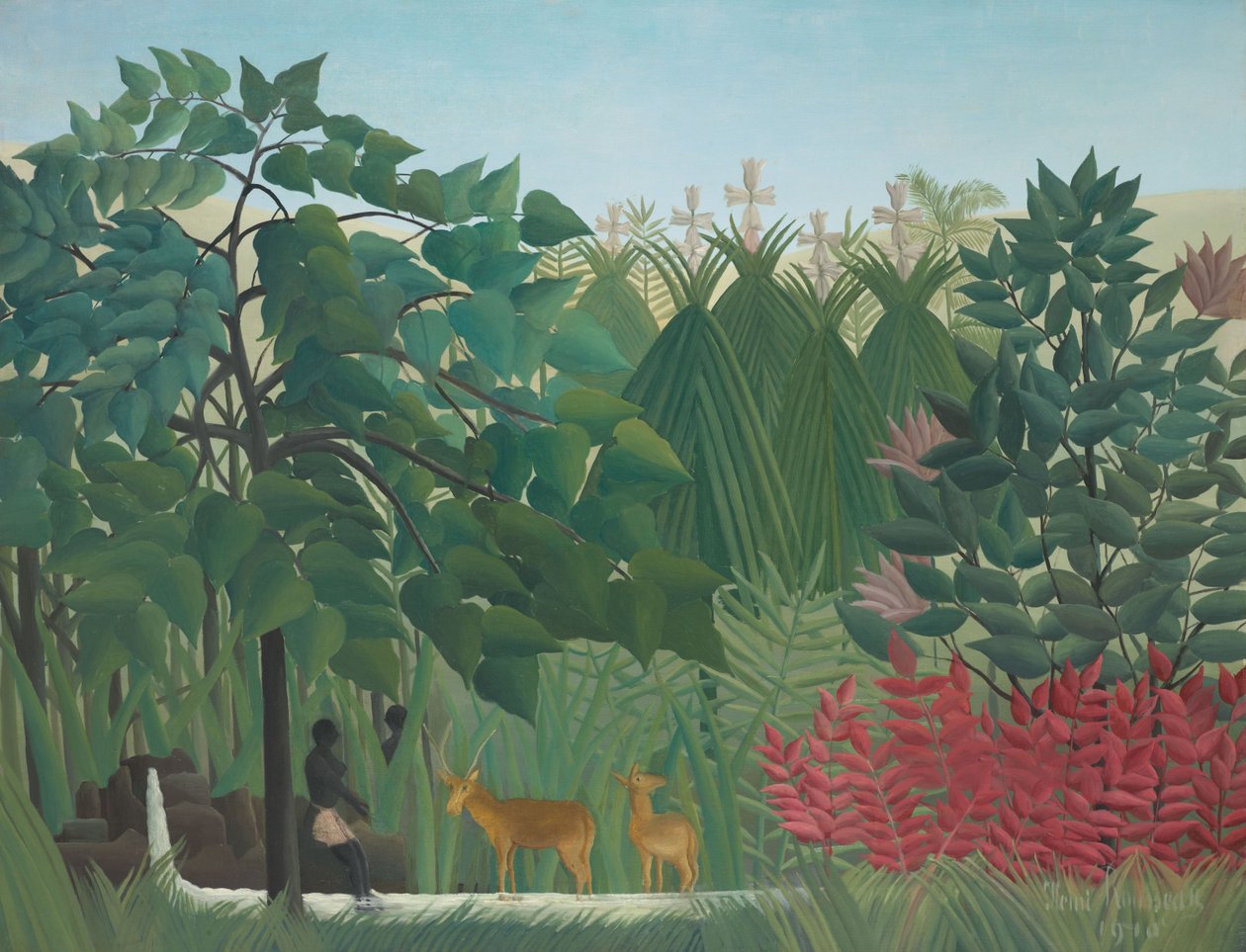 Vesiputous tekijältä Henri Rousseau