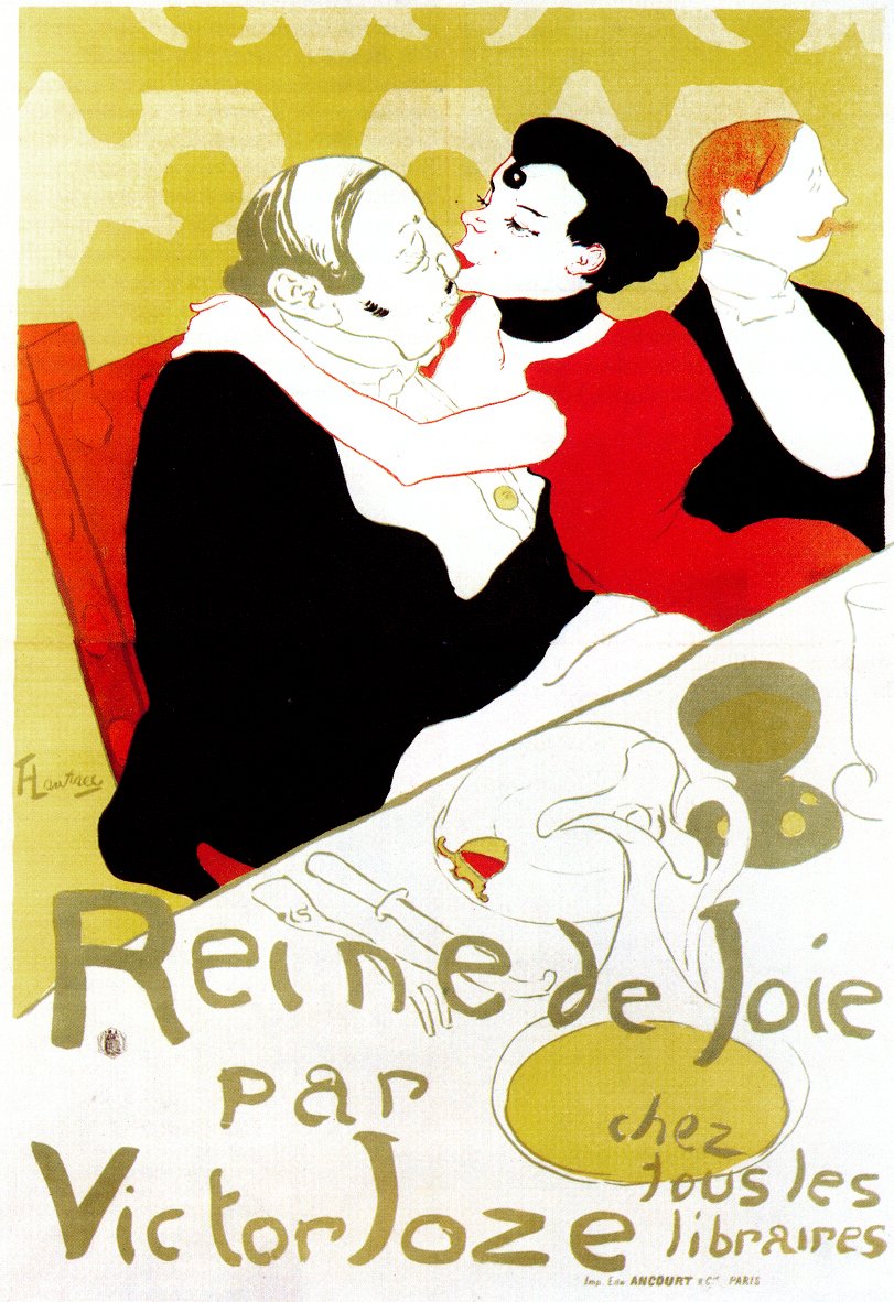 Reine de Joie tekijältä Henri de Toulouse Lautrec