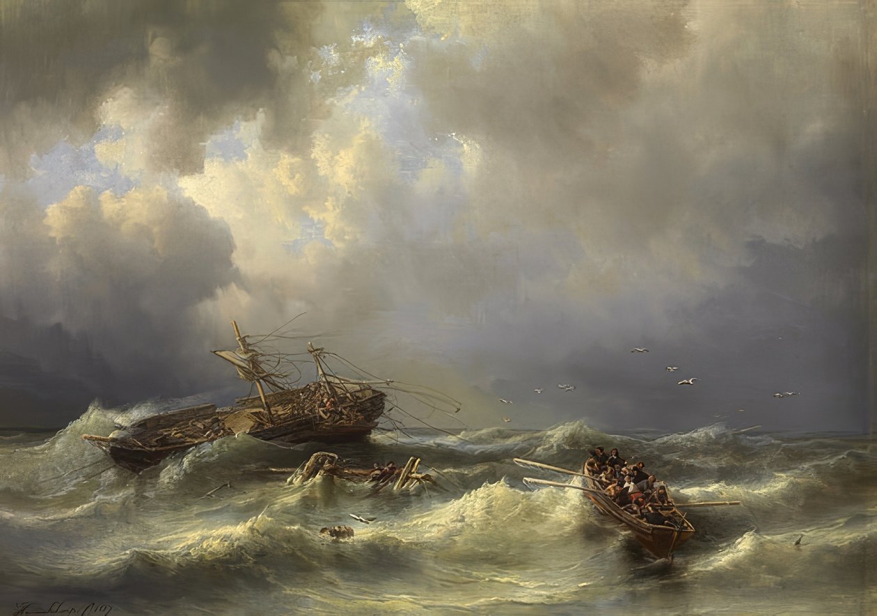 Haaksirikko. 1857 tekijältä Henri Adolphe Schaep