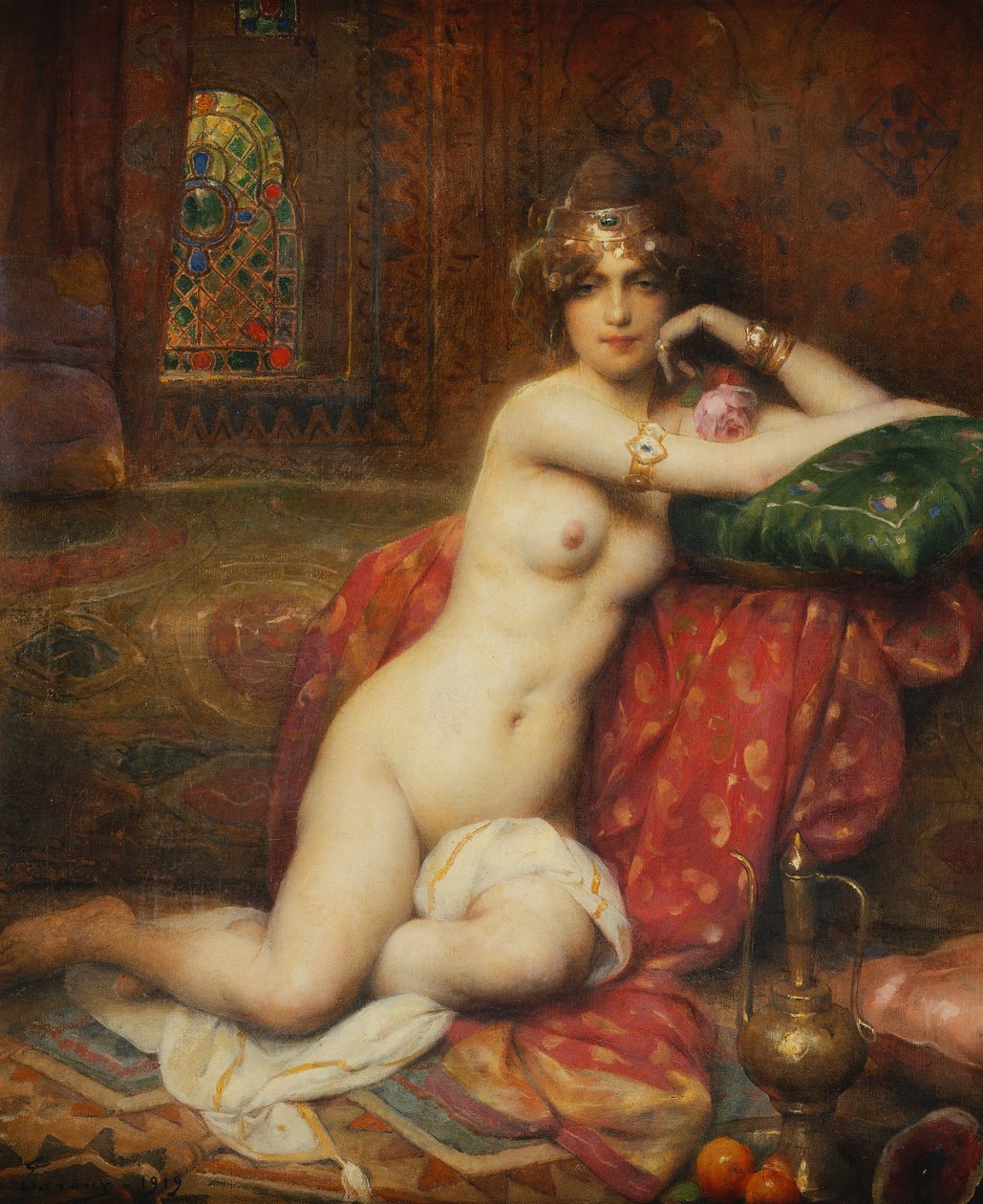 Hors Concours Woman of the Orient, 1919 tekijältä Henri Adrien Tanoux