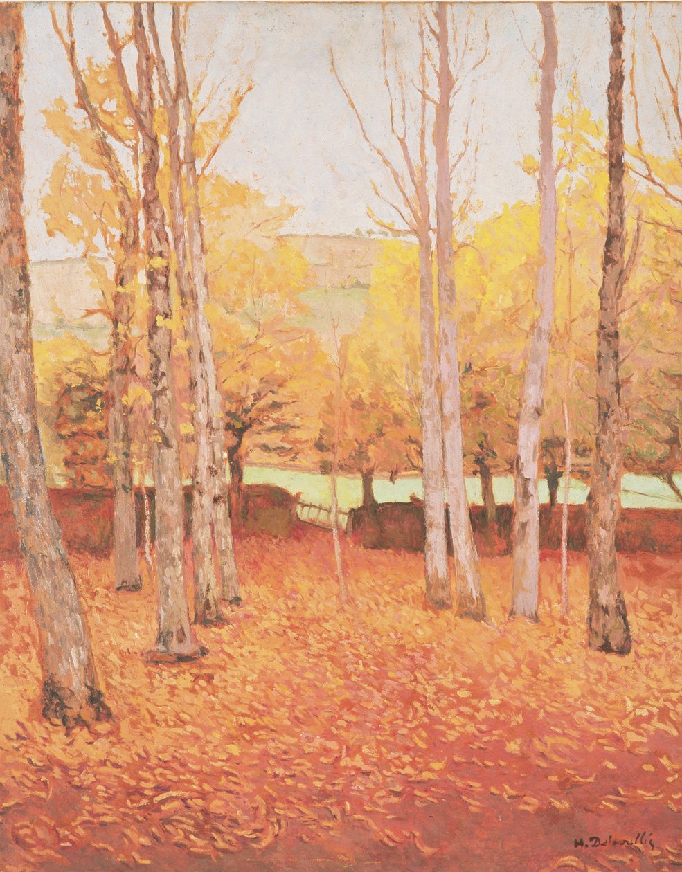 Syksy, 1930 (lauta) tekijältä Henri Delavallee