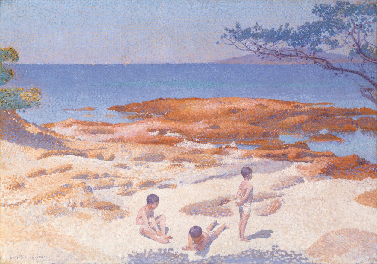 Cabassonin ranta (Baigne-Cul) tekijältä Henri Edmond Cross