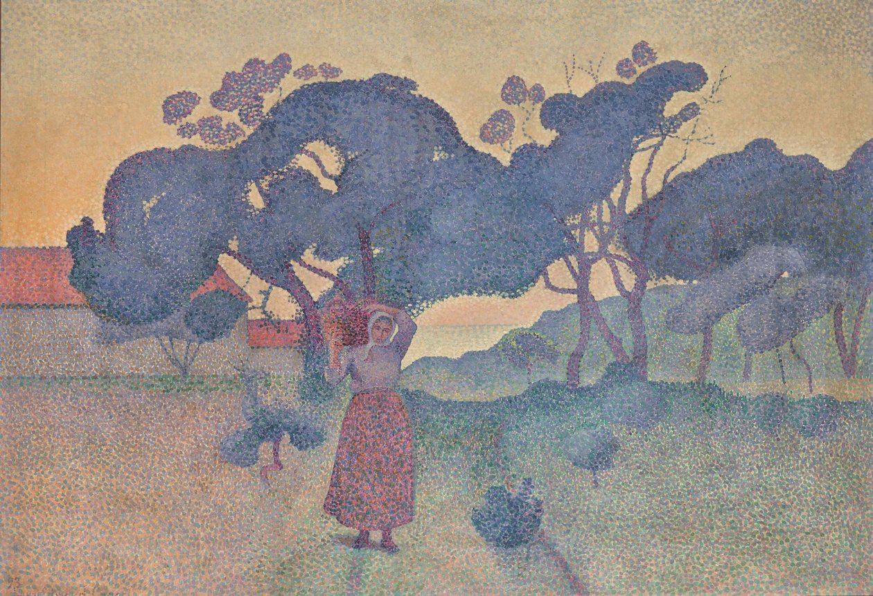 Iltatila, 1893. tekijältä Henri Edmond Cross