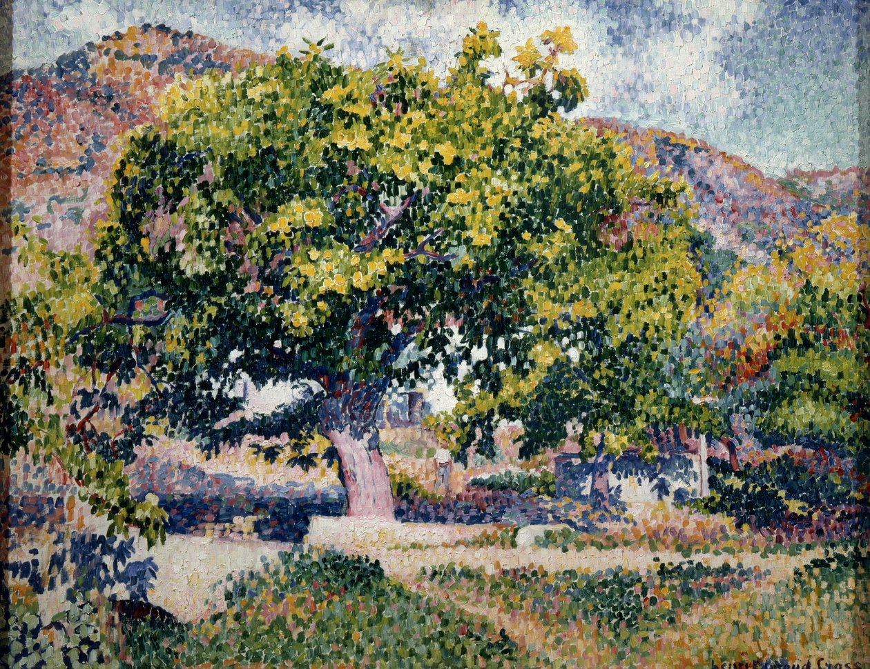 Lähellä taloani, 1906. tekijältä Henri Edmond Cross