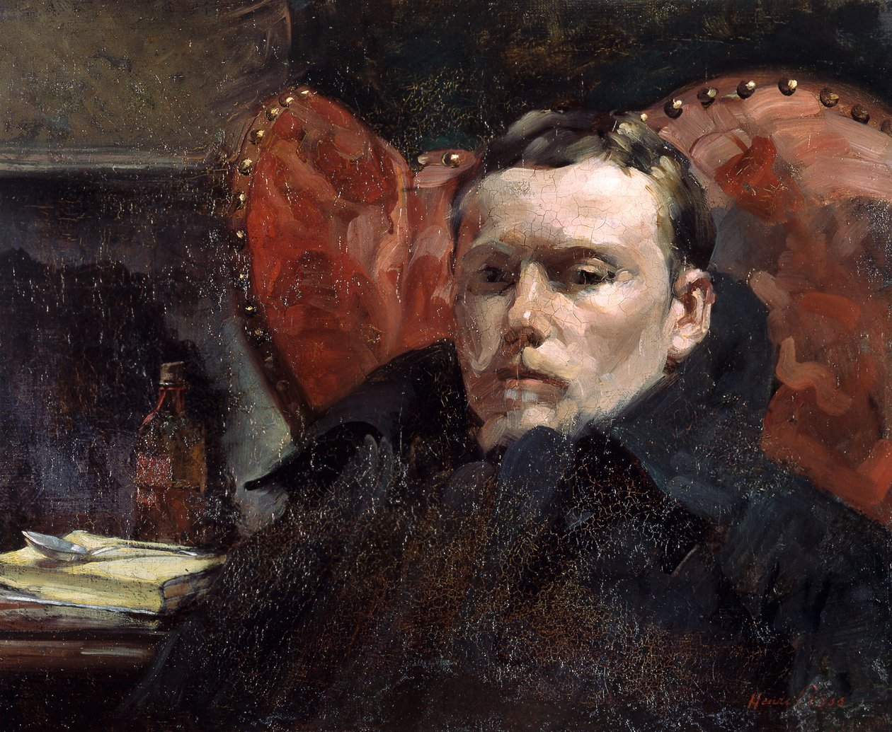 Omakuva, c. 1883-1885. tekijältä Henri Edmond Cross