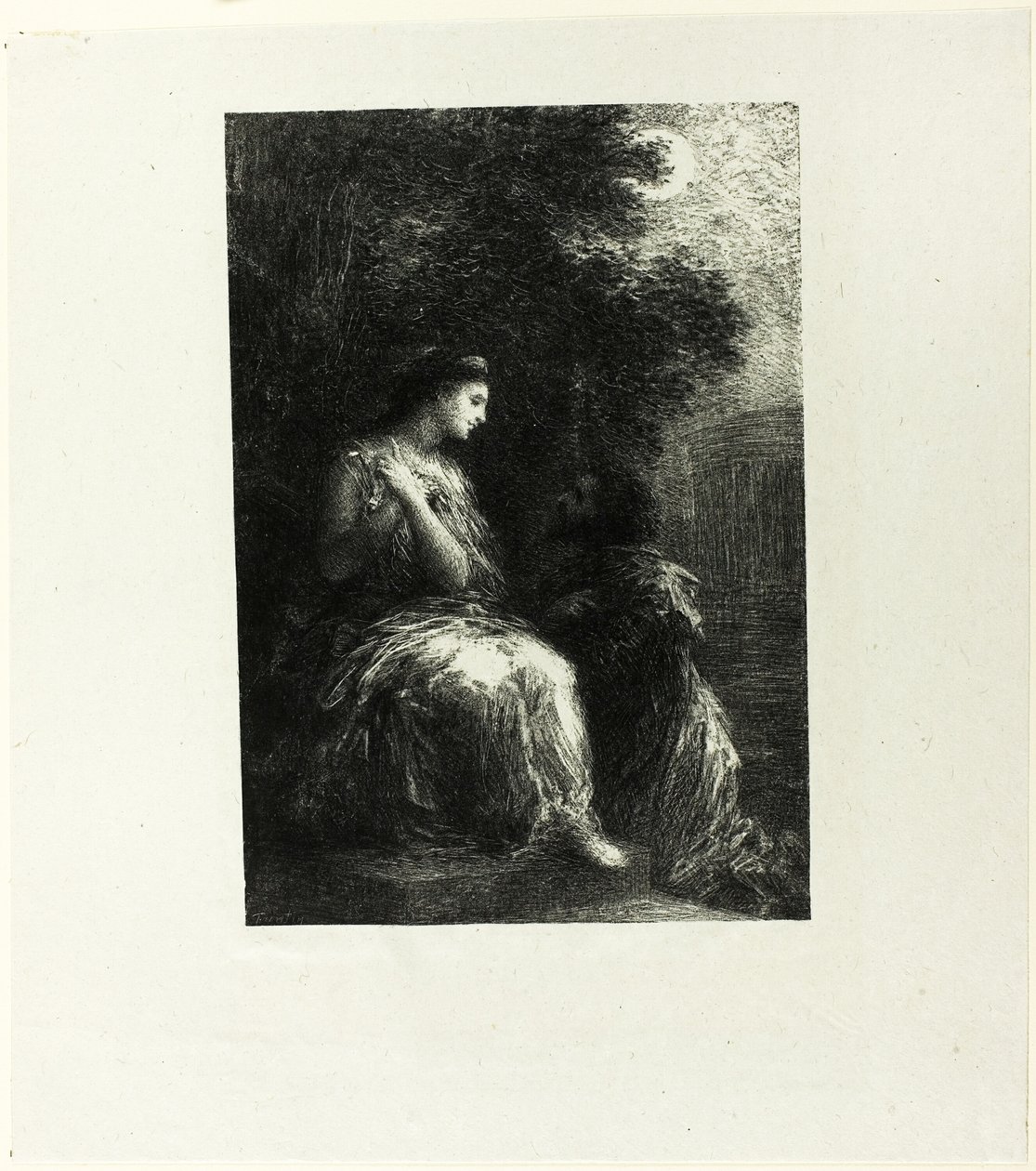 Troijalaisten duetto, seitsemäs levy tekijältä Ignace Henri Jean Fantin Latour