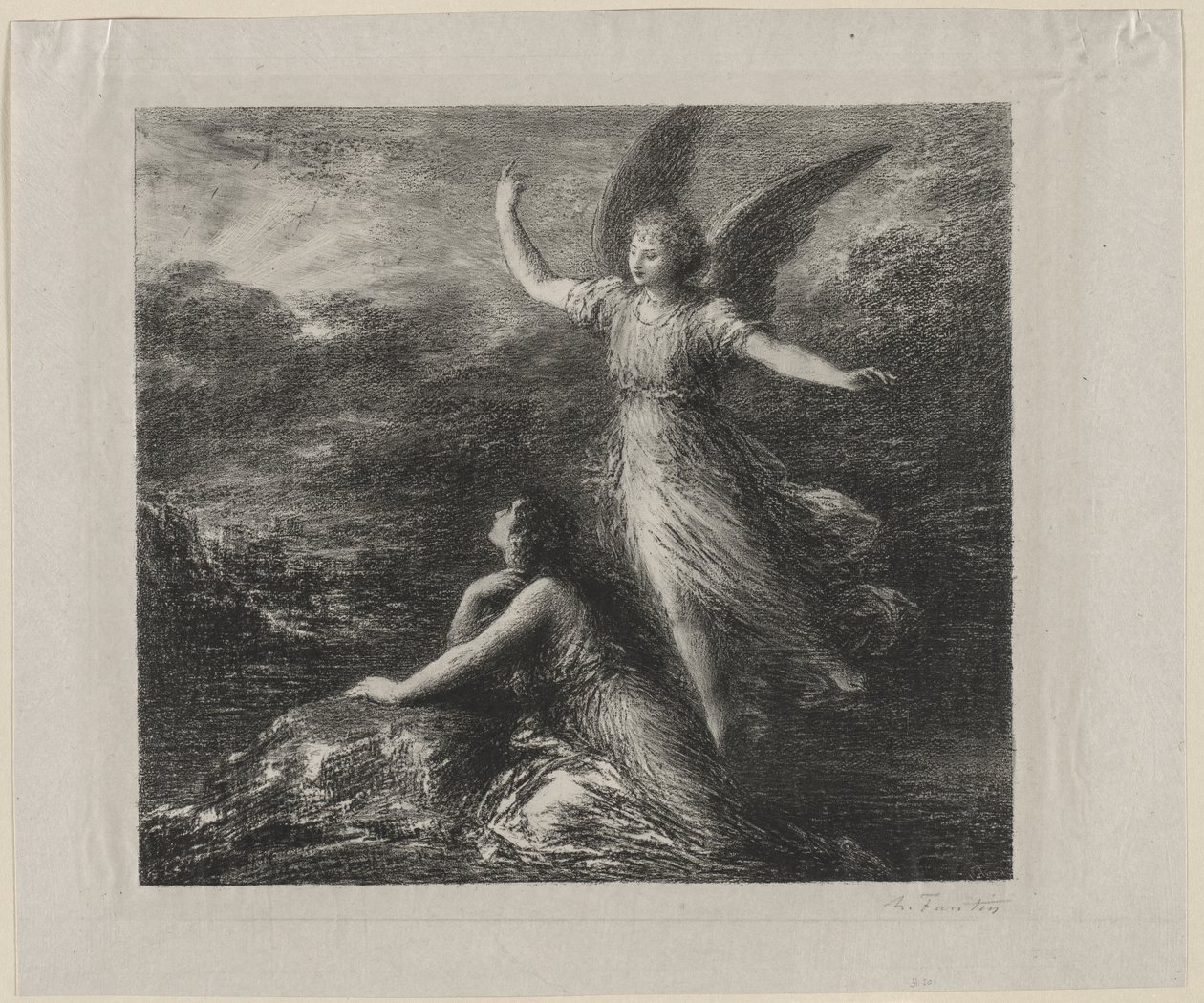 Paratiisi ja Peri tekijältä Ignace Henri Jean Fantin Latour