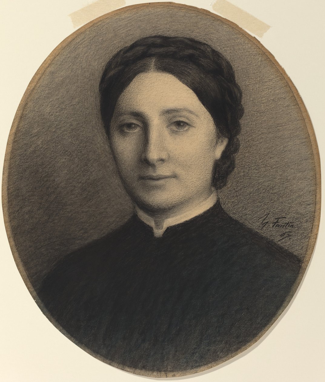 Madame Ditte, 1867. tekijältä Ignace Henri Jean Fantin Latour
