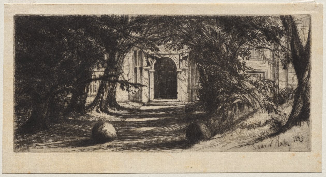 Mytton Hall tekijältä Ignace Henri Jean Fantin Latour