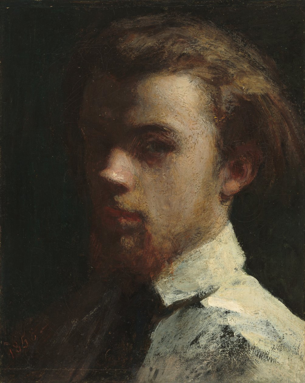 Omakuva, 1858. tekijältä Ignace Henri Jean Fantin Latour