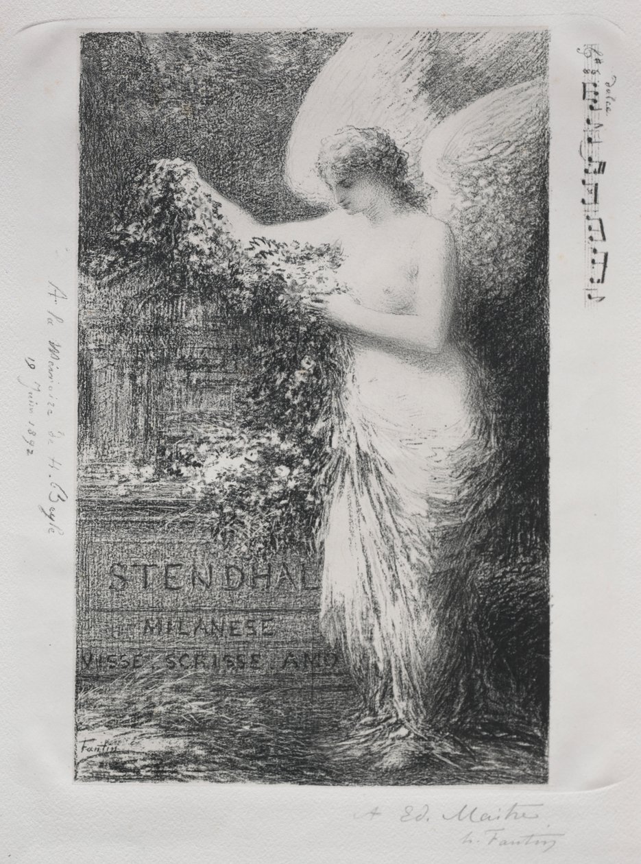 Stendhalissa tekijältä Ignace Henri Jean Fantin Latour