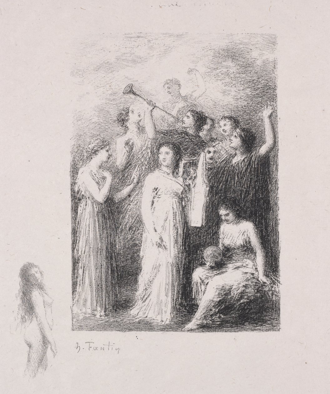 Sokea tekijältä Ignace Henri Jean Fantin Latour