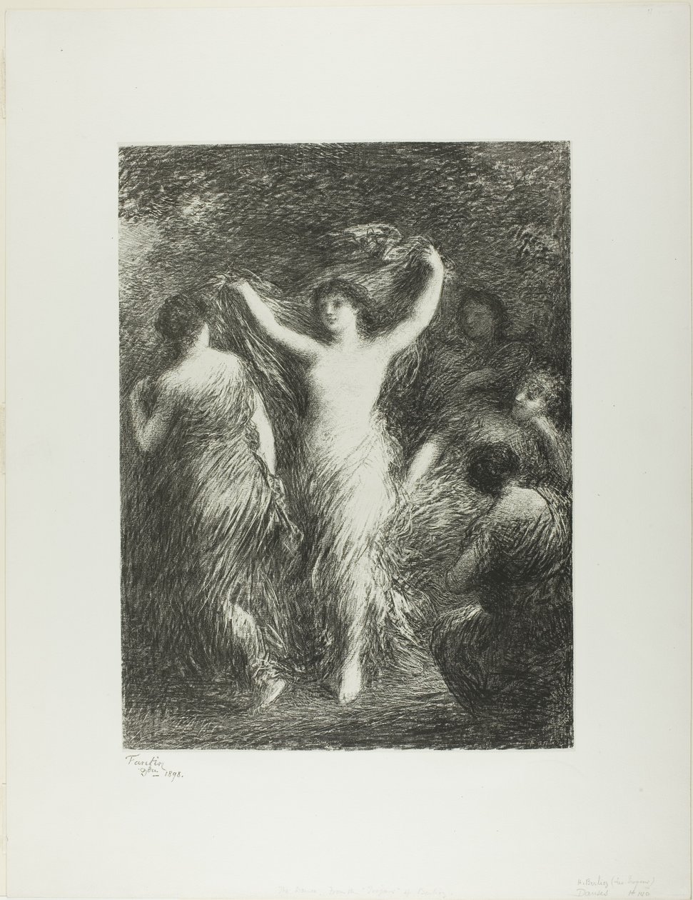 Tanssi tekijältä Ignace Henri Jean Fantin Latour