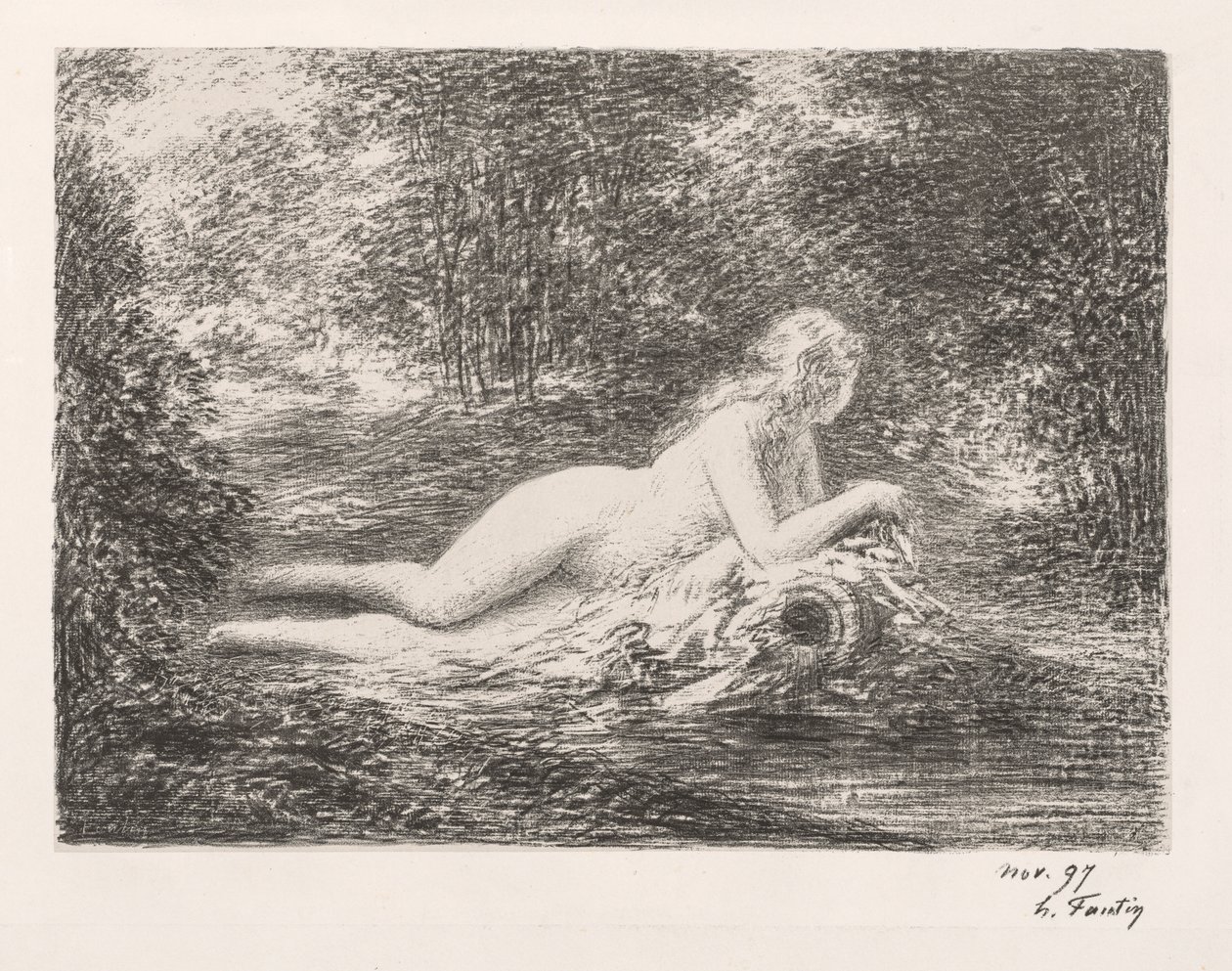 Kevät tekijältä Ignace Henri Jean Fantin Latour
