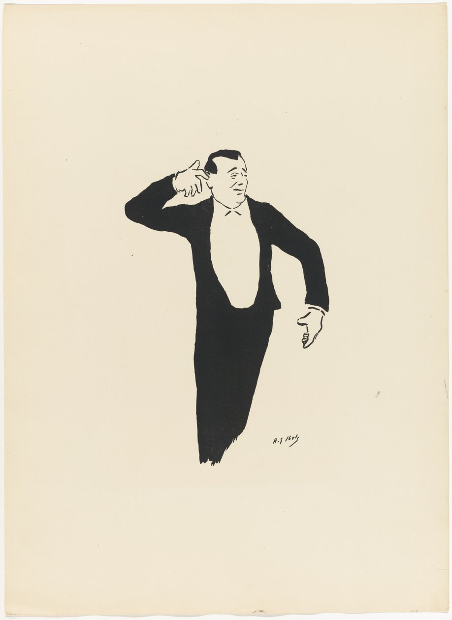 Paulus, alkaen Le Café-Concert tekijältä Henri Gabriel Ibels