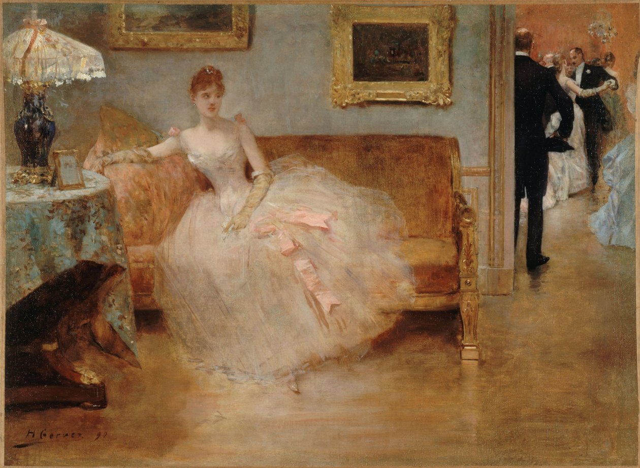 Pallo, 1890. tekijältä Henri Gervex