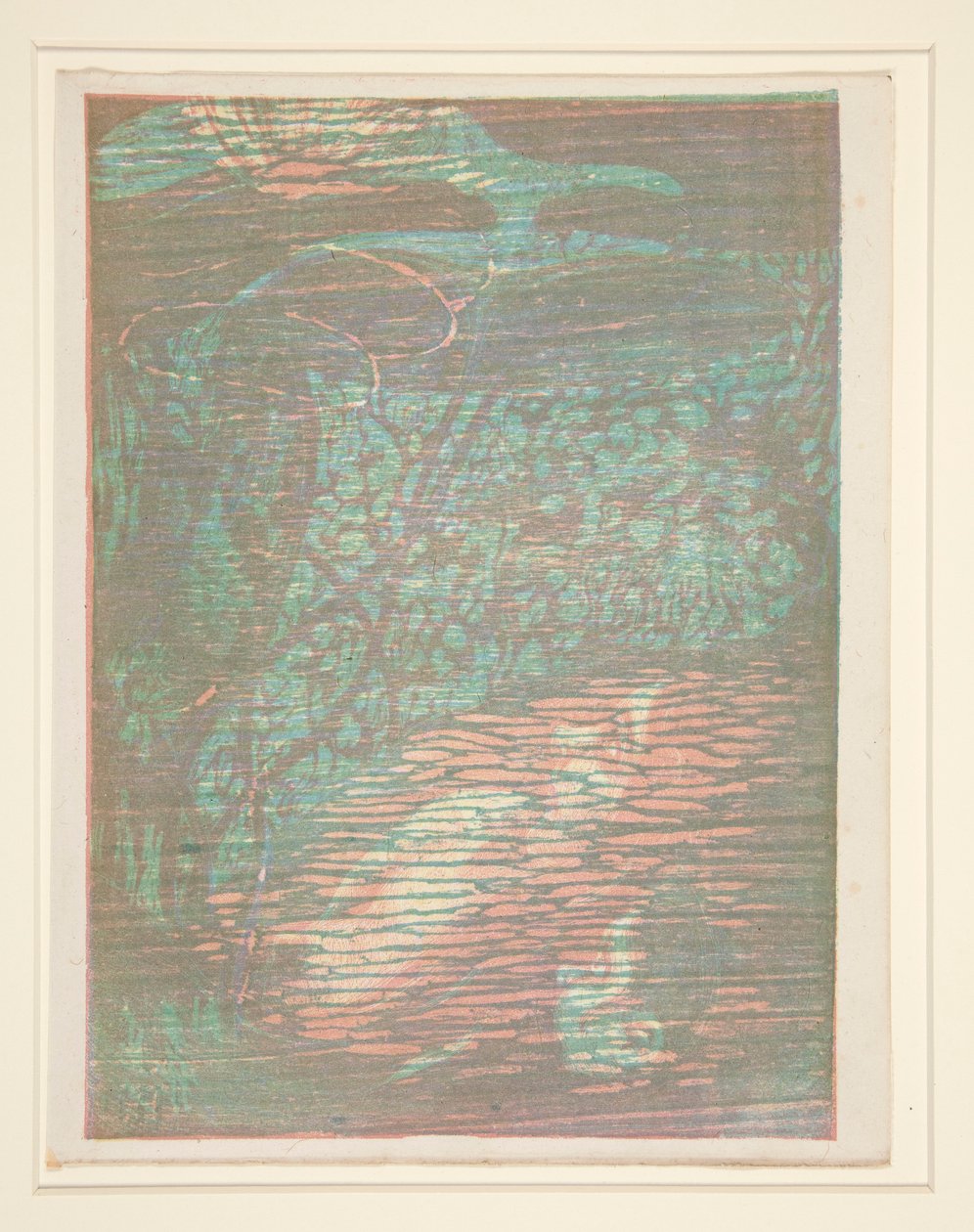 Nymphe effrayee (Frightened Nymph) tekijältä Henri Heran