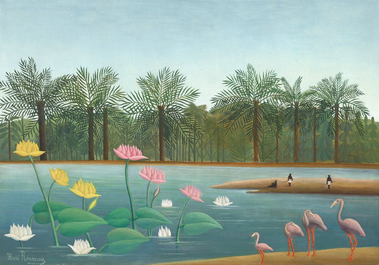 Flamingot tekijältä Henri J.F. (1844 1910) Rousseau