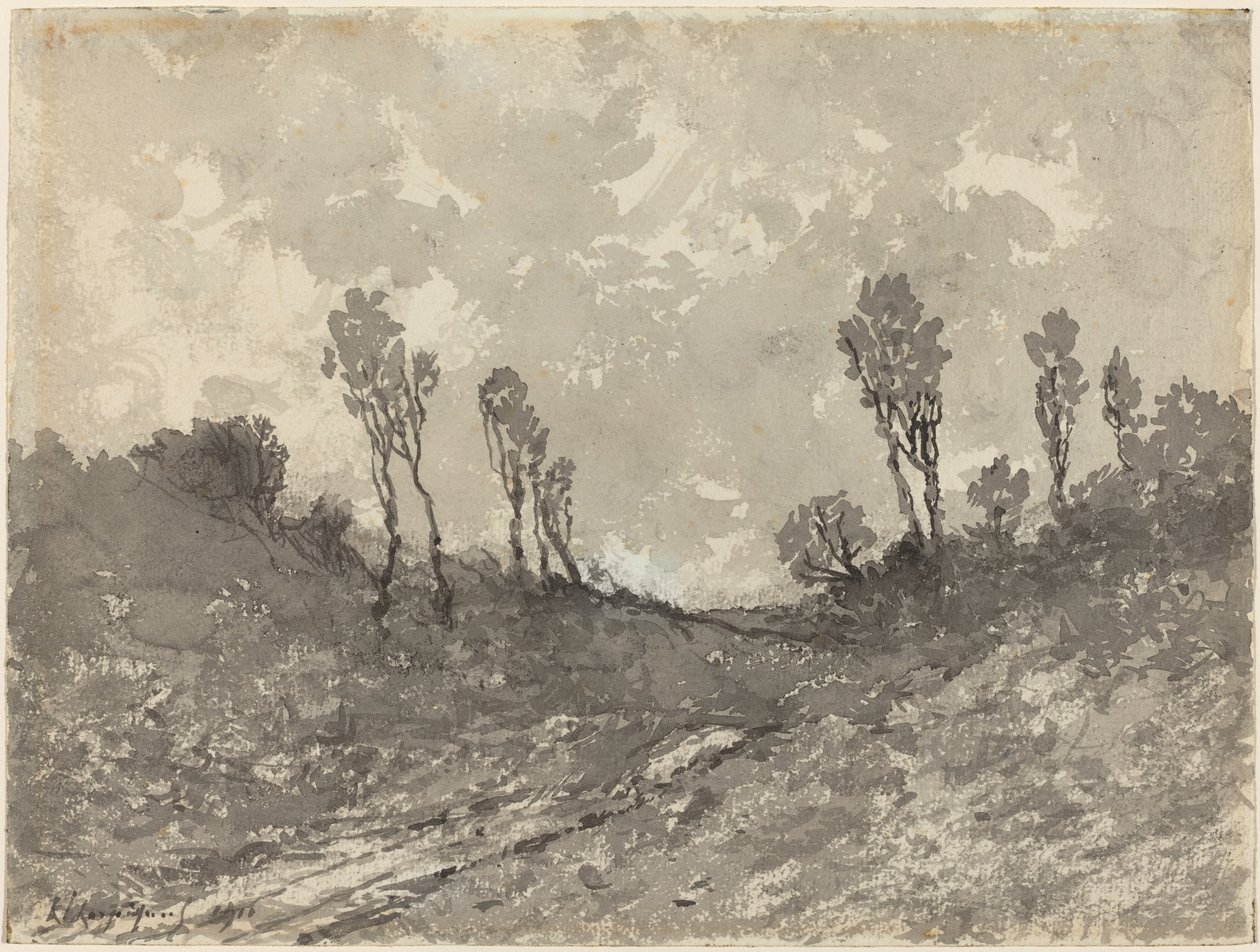 Tie Hérissonissa tekijältä Henri Joseph Harpignies