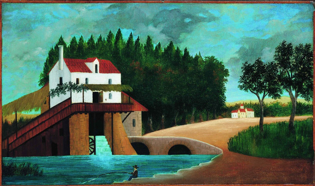 Mylly, 1896. tekijältä Henri Julien Félix Rousseau