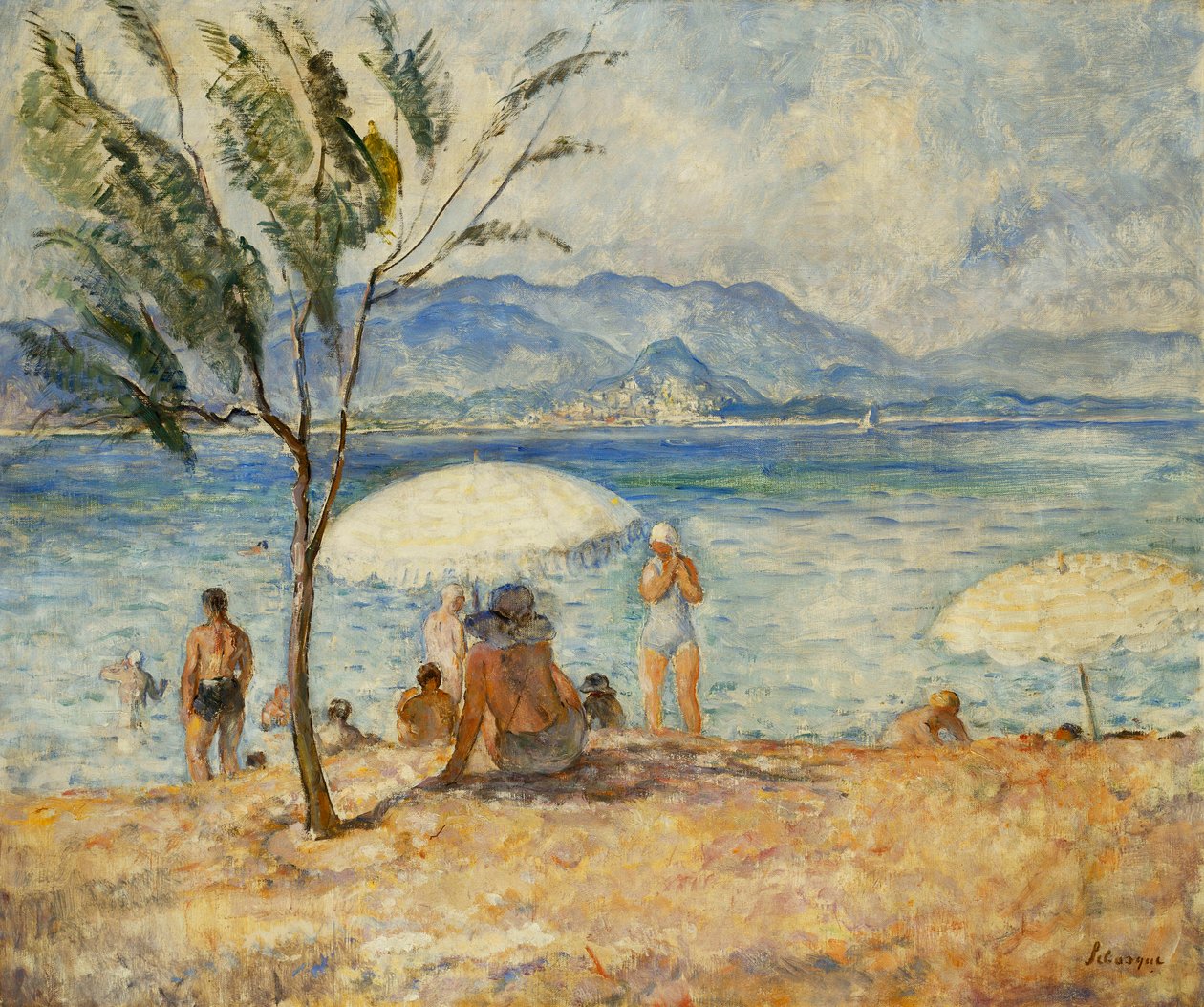 Uimarit; Uimarit, tekijältä Henri Lebasque