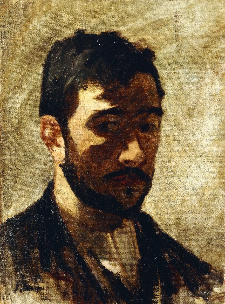 Taiteilijan muotokuva, 1888 tekijältä Henri Lebasque