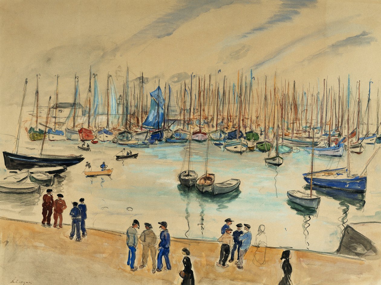 Vuoro; Le Quai, tekijältä Henri Lebasque