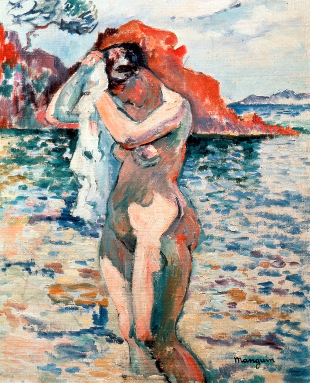 Kylpylä, 1906. tekijältä Henri Manguin