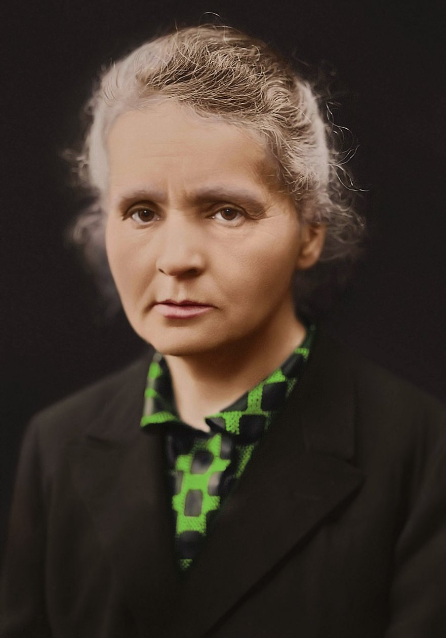 Marie Curien muotokuva n. 1920 (kuva) tekijältä Henri Manuel