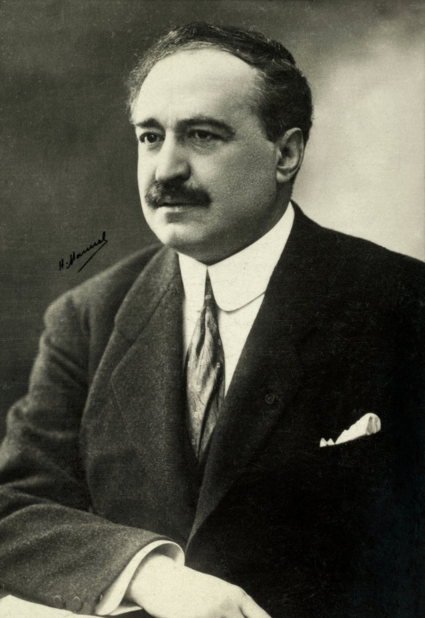 Muotokuva Vicente Blasco Ibanezista (kuva) tekijältä Henri Manuel